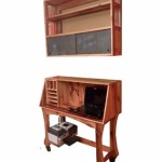 Rosenthal desk and bookcase Rosenthal Desk and Bookcase