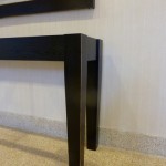 brewster table detail1 Hallway entry table