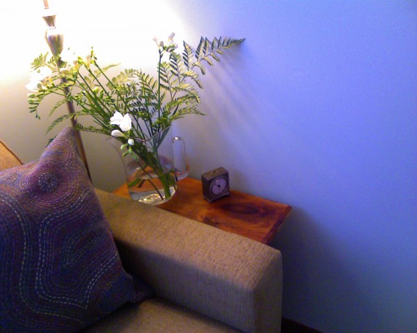 End Table in it's home